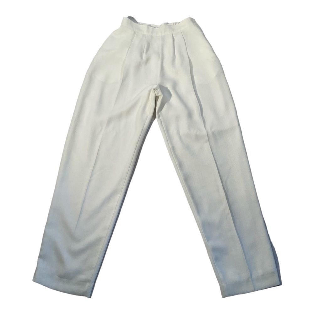 SIDEFFECTS Women’s Vintage White Dress Pants Size Small